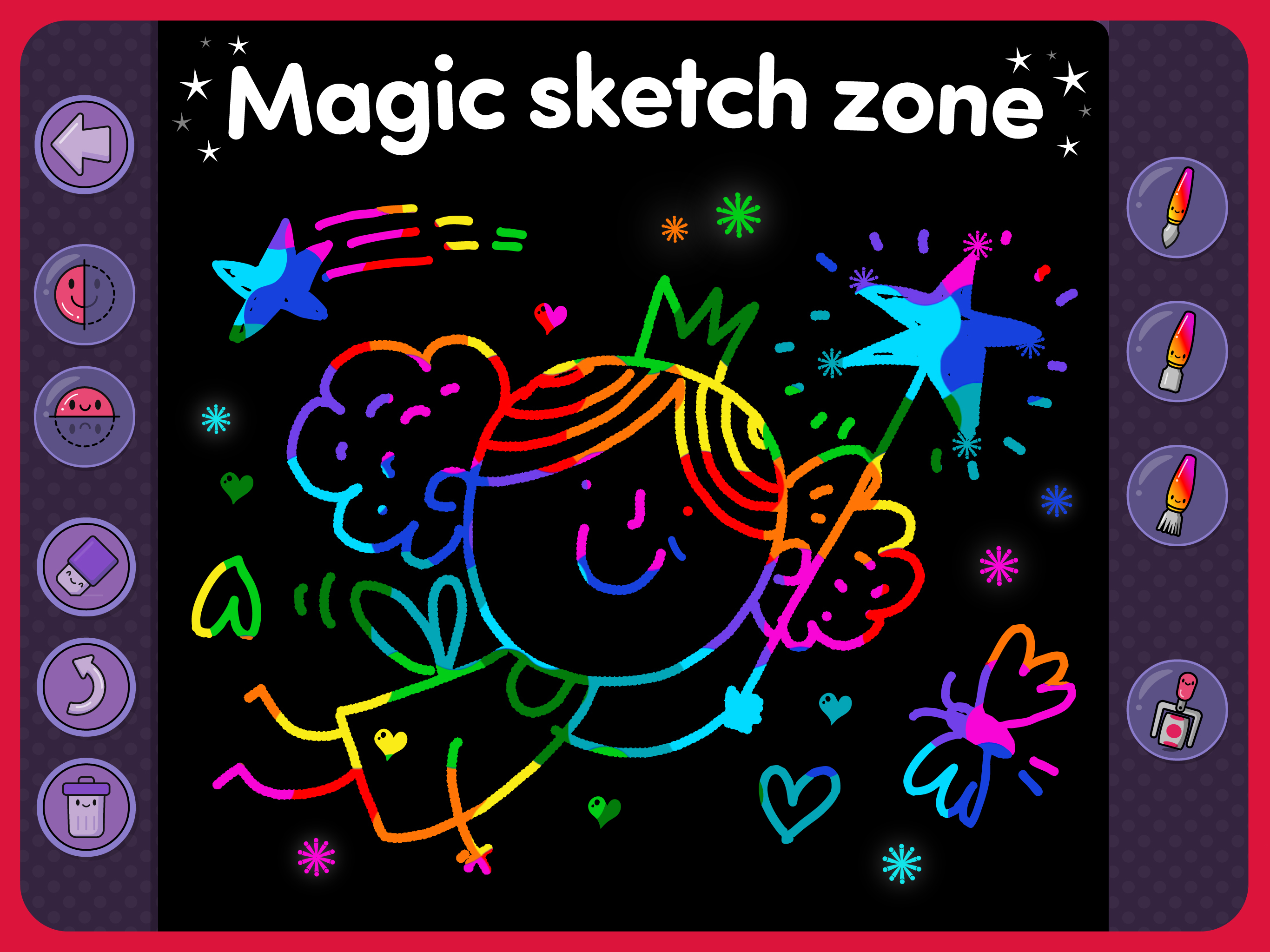 Toya Kids magic sketch drawing activity