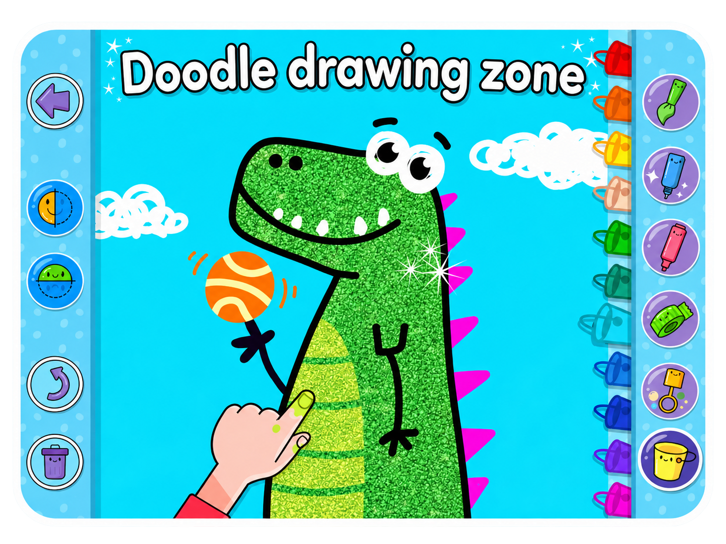 Toya Coloring doodle drawing zone