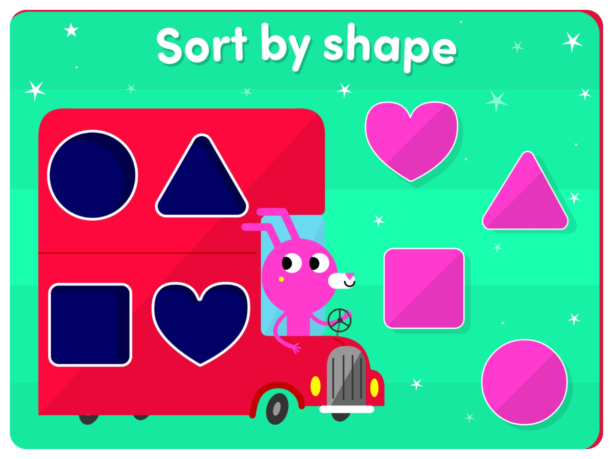 Sort by shape activity